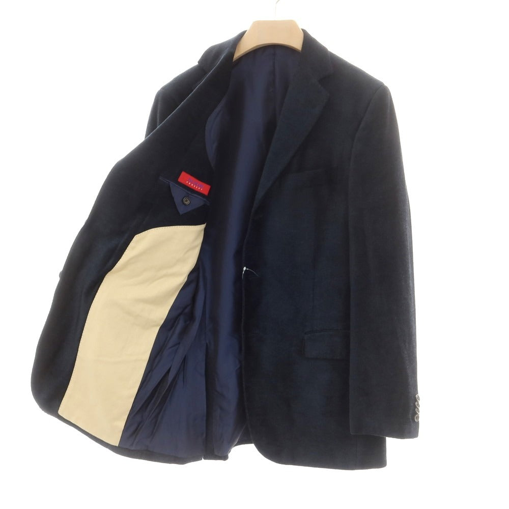 【中古】パルジレリ Pal Zileri アクリルウール テーラードジャケット ネイビー系【 52 】【 状態ランクB 】【 メンズ 】