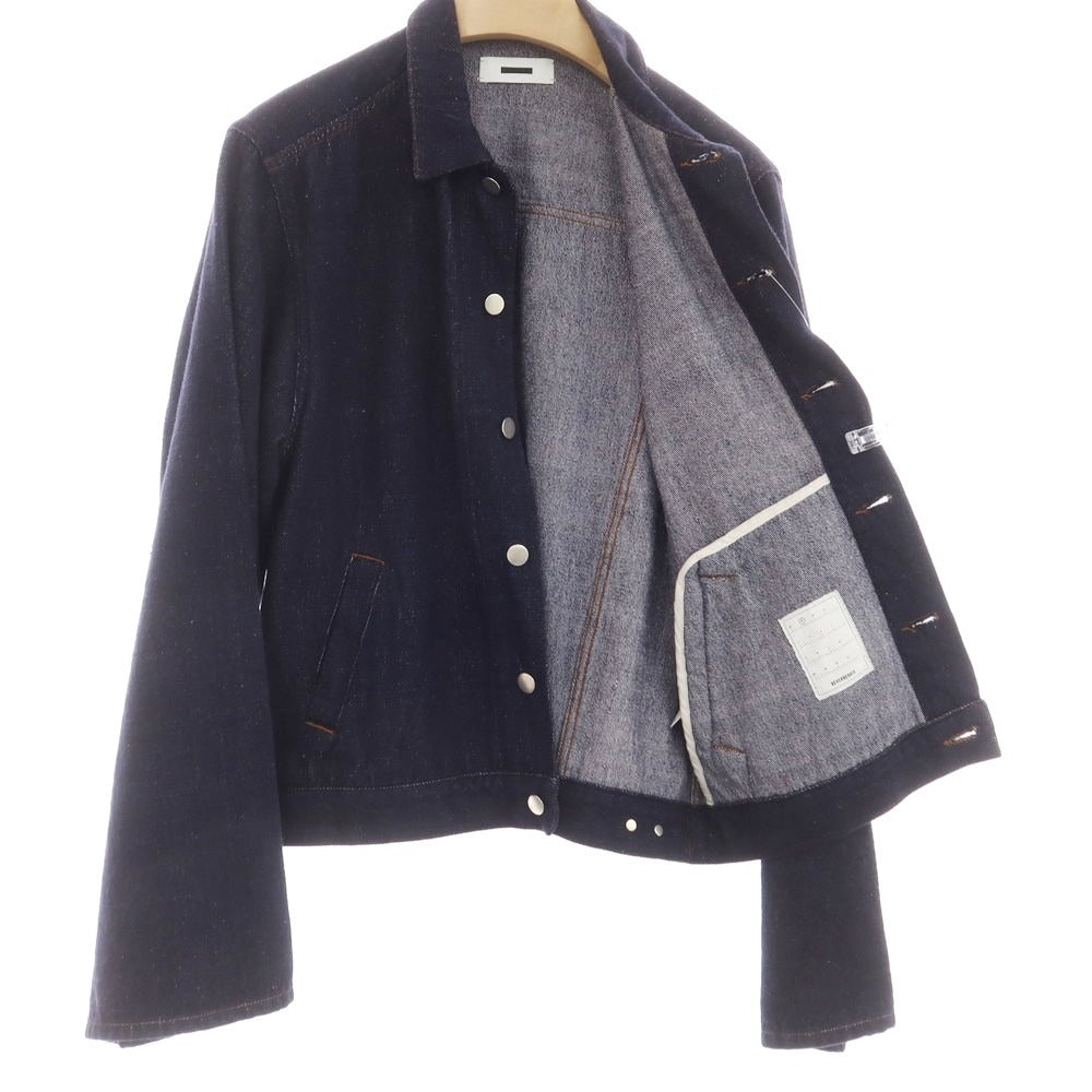 【中古】リバーバレイト REVERBERATE コットン デニムジャケット ネイビー【 38 】【 状態ランクB 】【 メンズ 】
