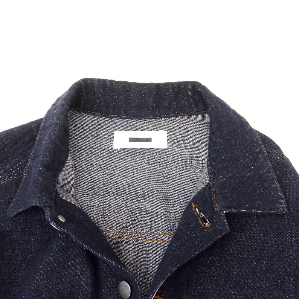 【中古】リバーバレイト REVERBERATE コットン デニムジャケット ネイビー【 38 】【 状態ランクB 】【 メンズ 】