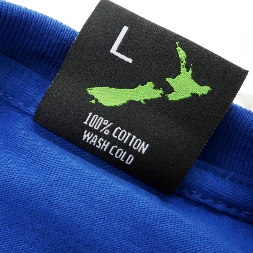【中古】オールウェイズ ドゥ ワット ユー シュッド ドゥ ALWAYS DO WHAT YOU SHOULD DO コットン クルーネック 半袖Tシャツ ブルー【 L 】【 状態ランクA 】【 メンズ 】