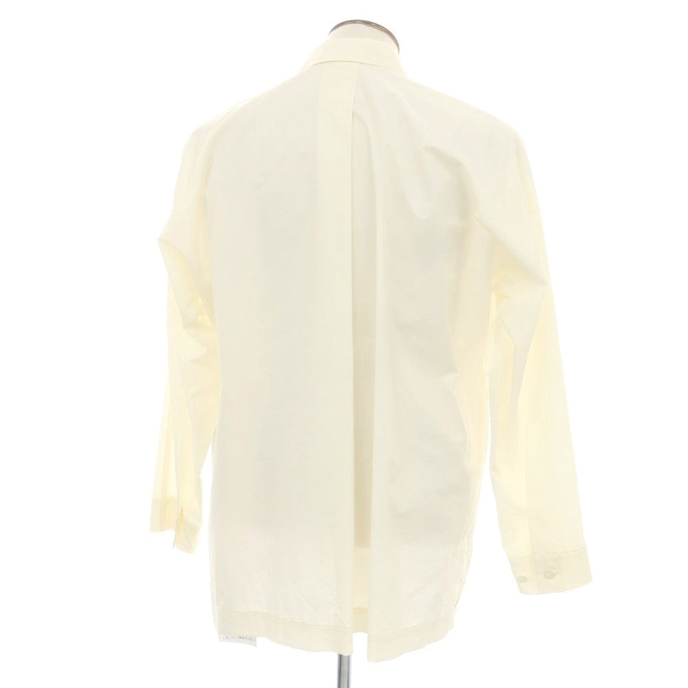 【中古】オム プリッセ イッセイミヤケ HOMME PLISSE ISSEY MIYAKE 2025年春夏 コットン系 カジュアルシャツ クリーム【 表記なし(L位) 】【 状態ランクA 】【 メンズ 】
