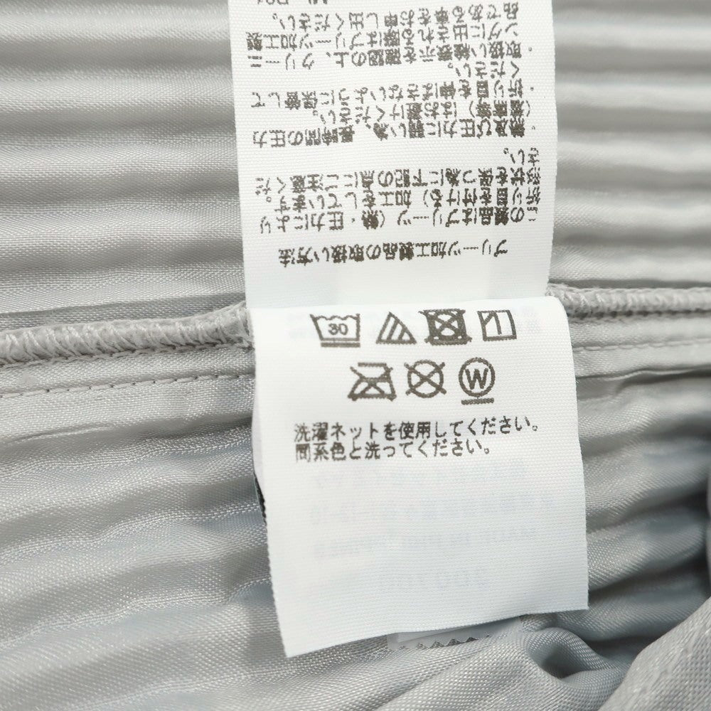 【中古】オム プリッセ イッセイミヤケ HOMME PLISSE ISSEY MIYAKE プリーツ加工 ポリエステル 2B カジュアルジャケット ライトグレー【 1 】【 状態ランクA 】【 メンズ 】