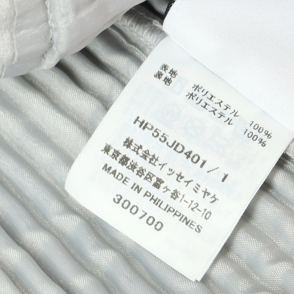 【中古】オム プリッセ イッセイミヤケ HOMME PLISSE ISSEY MIYAKE プリーツ加工 ポリエステル 2B カジュアルジャケット ライトグレー【 1 】【 状態ランクA 】【 メンズ 】