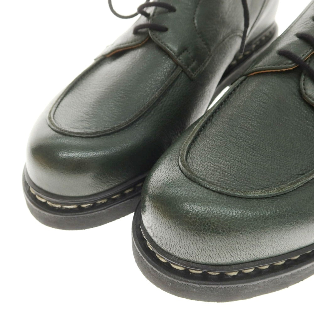 【中古】【未使用】パラブーツ Paraboot CHAMBOARD ドレスシューズ ダークグリーン【 7 】【 状態ランクS 】【 メンズ 】