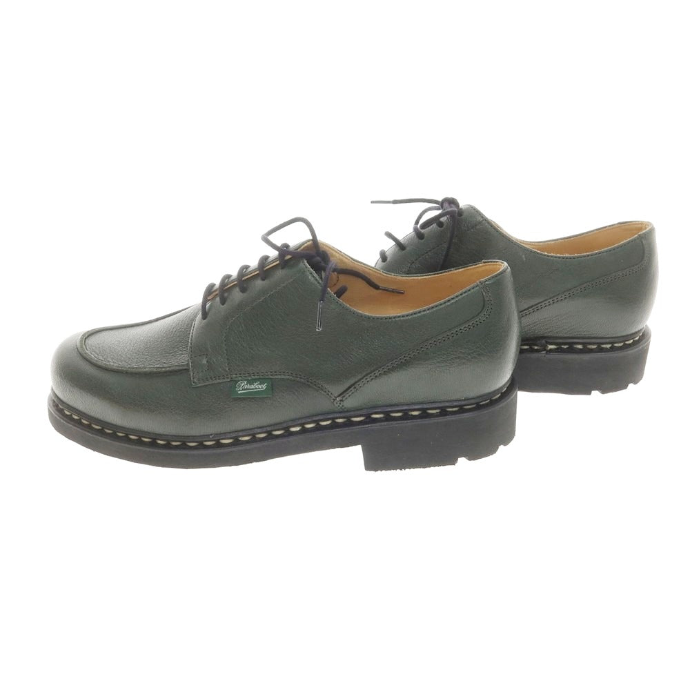 【中古】【未使用】パラブーツ Paraboot CHAMBOARD ドレスシューズ ダークグリーン【 7 】【 状態ランクS 】【 メンズ 】