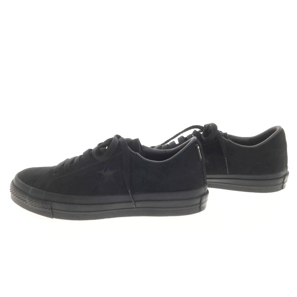 【中古】コンバース CONVERSE ONE STAR GORE-TEX スエード スニーカー ブラック【 24.5 】【 状態ランクA 】【 メンズ 】
