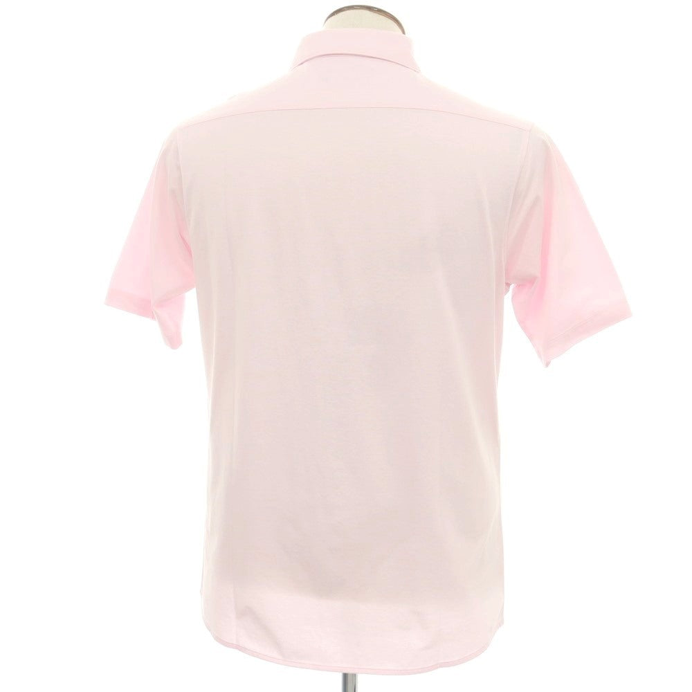 【中古】【未使用】ア デイ イン ザ ライフ ユナイテッドアローズ a day in the life united arrows コットンポリエステル カッタウェイ 半袖シャツ ピンク【 L 】【 状態ランクS 】【 メンズ 】