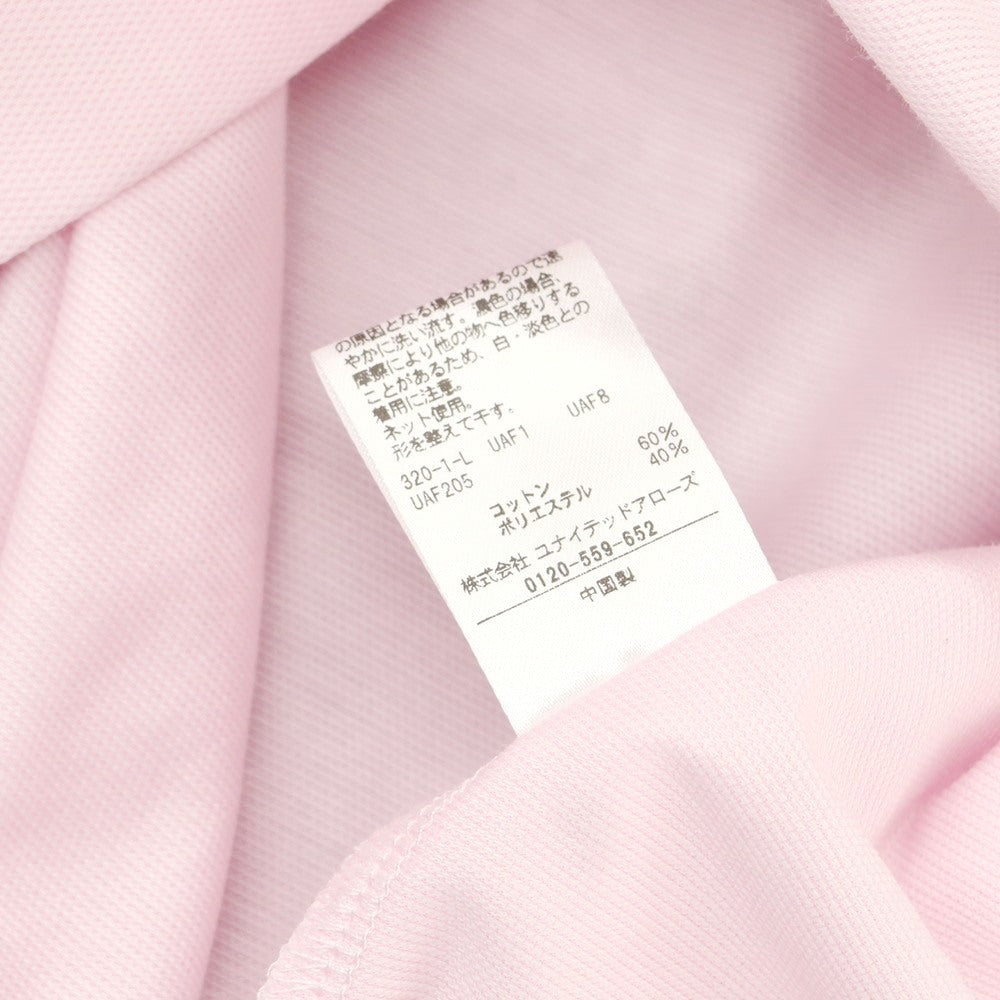 【中古】【未使用】ア デイ イン ザ ライフ ユナイテッドアローズ a day in the life united arrows コットンポリエステル カッタウェイ 半袖シャツ ピンク【 L 】【 状態ランクS 】【 メンズ 】