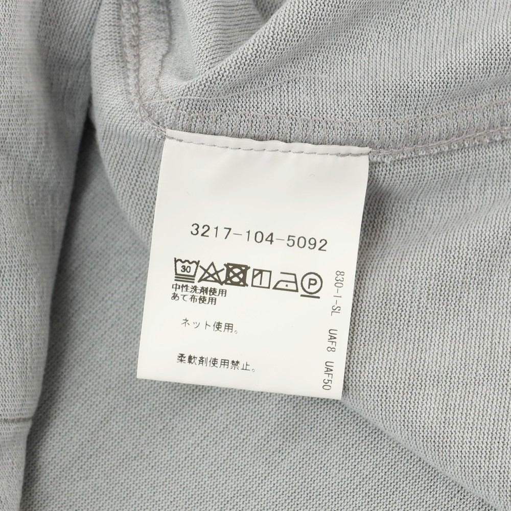 【中古】グリーンレーベルリラクシング green label relaxing ポリエステルウール 半袖シャツ グレー【 M 】【 状態ランクA 】【 メンズ 】