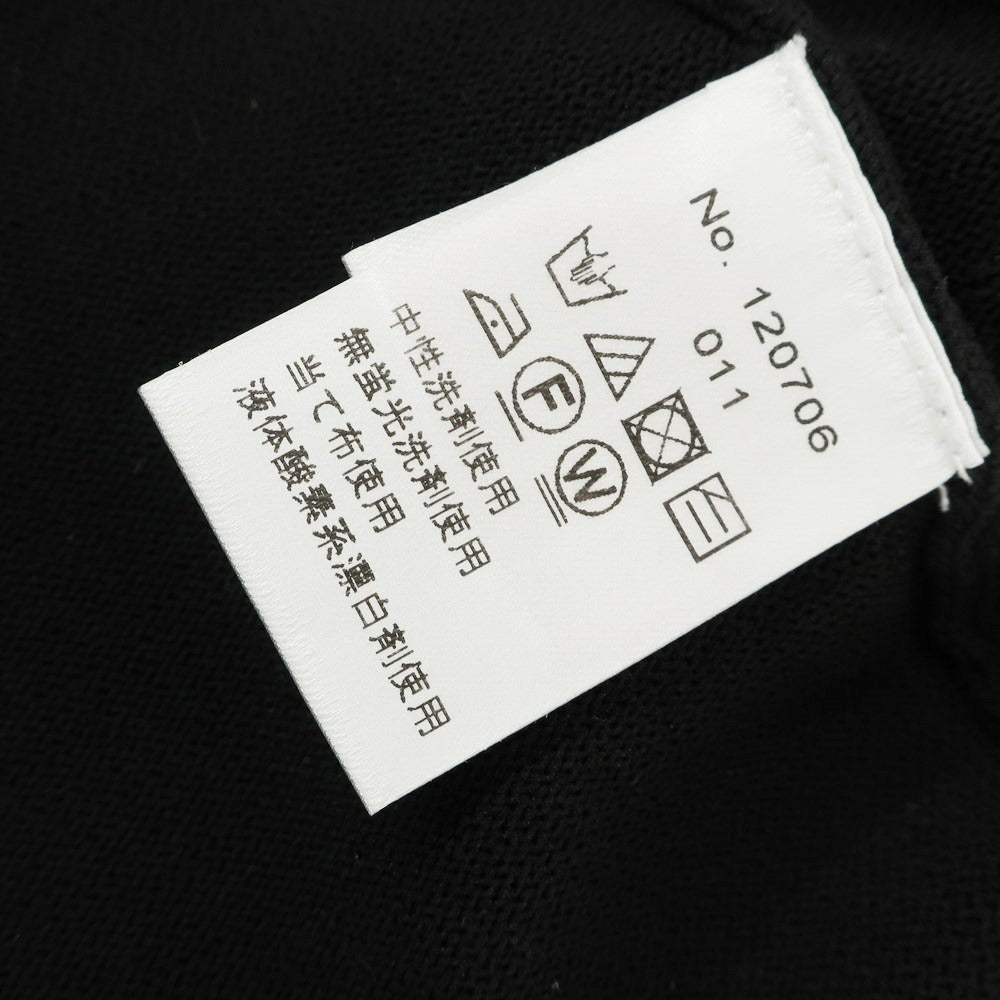 【中古】【未使用】ジーステージ g-stage ポリエステル プルオーバーニット ブラック【 50 】【 状態ランクS 】【 メンズ 】