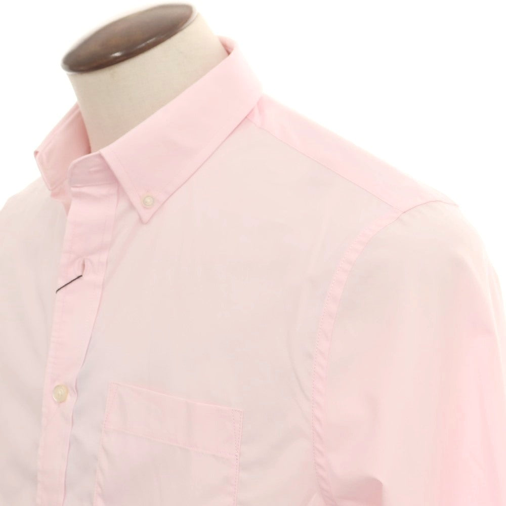 【中古】【未使用】バナナリパブリック Banana Republic ストレッチ コットンポリエステル ボタンダウン ドレスシャツ ピンク【 L 】【 状態ランクS 】【 メンズ 】