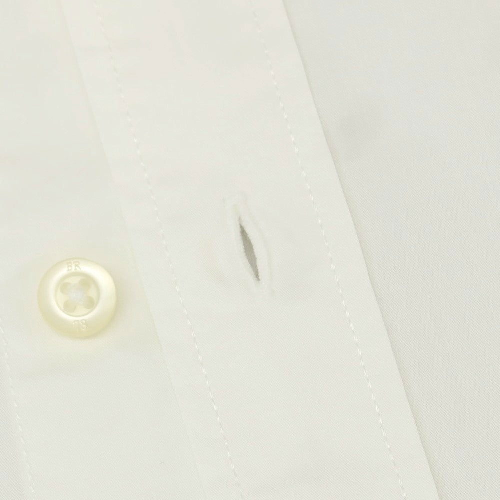 【中古】【未使用】バナナリパブリック Banana Republic ストレッチ コットン バンドカラー カジュアルシャツ ホワイト【 L 】【 状態ランクS 】【 メンズ 】