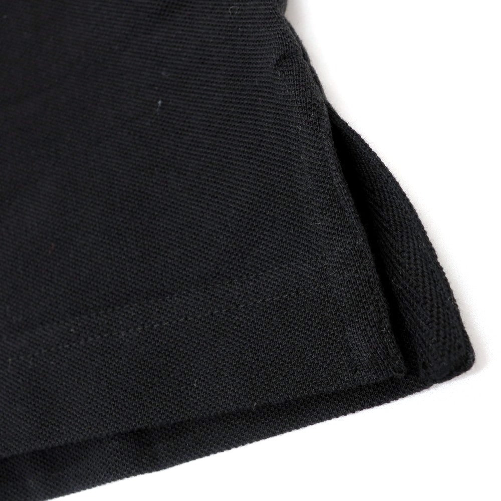 【中古】ヒューゴボス HUGO BOSS ピマコットン 半袖ポロシャツ ブラック【 M 】【 状態ランクA 】【 メンズ 】