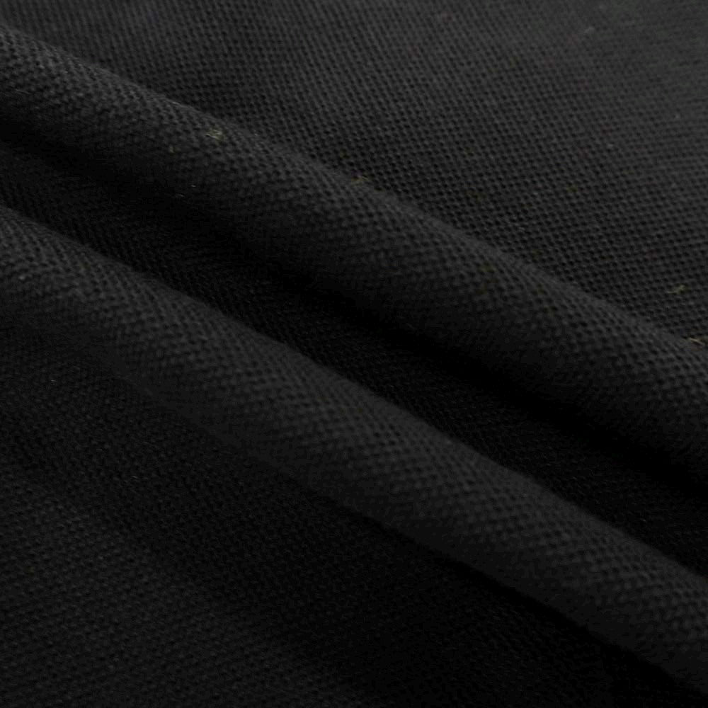 【中古】ヒューゴボス HUGO BOSS ピマコットン 半袖ポロシャツ ブラック【 M 】【 状態ランクA 】【 メンズ 】