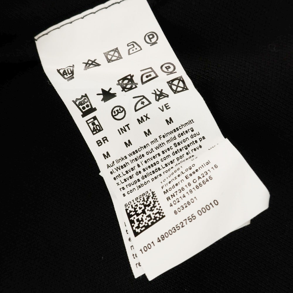 【中古】ヒューゴボス HUGO BOSS ピマコットン 半袖ポロシャツ ブラック【 M 】【 状態ランクA 】【 メンズ 】