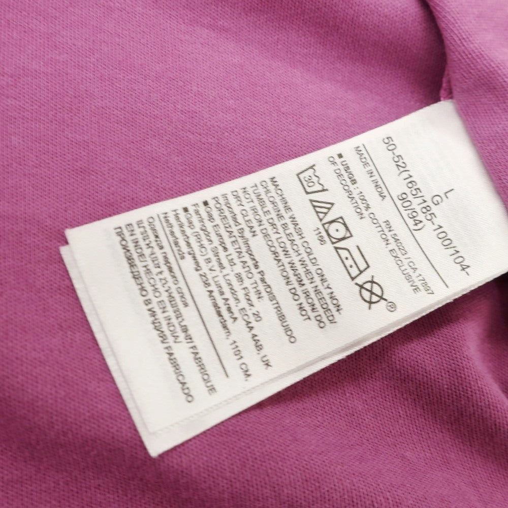 【中古】バナナリパブリック Banana Republic コットン 半袖ポロシャツ パープル【 L 】【 状態ランクB 】【 メンズ 】