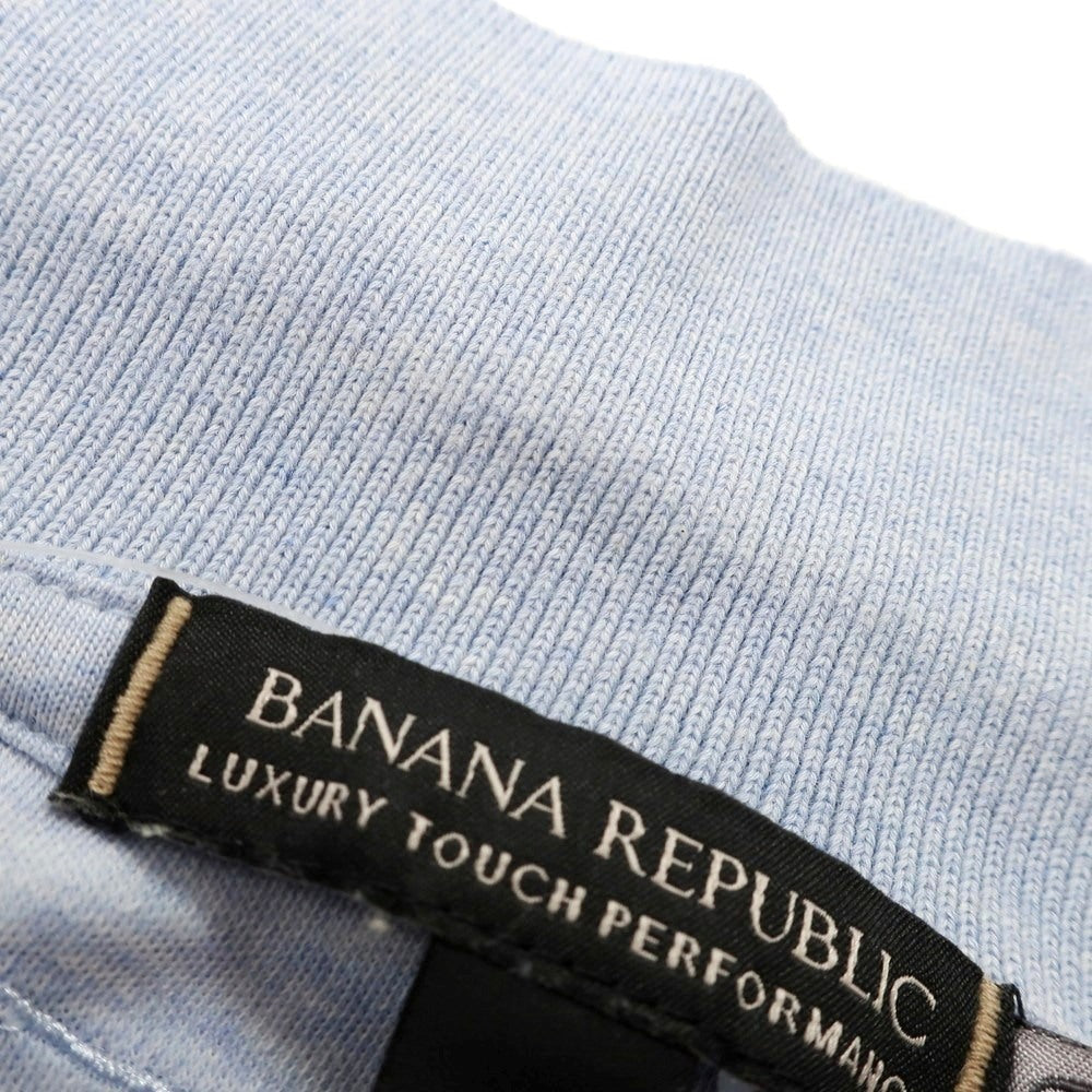 【中古】バナナリパブリック Banana Republic コットン 半袖ポロシャツ ライトブルー【 L 】【 状態ランクB 】【 メンズ 】
