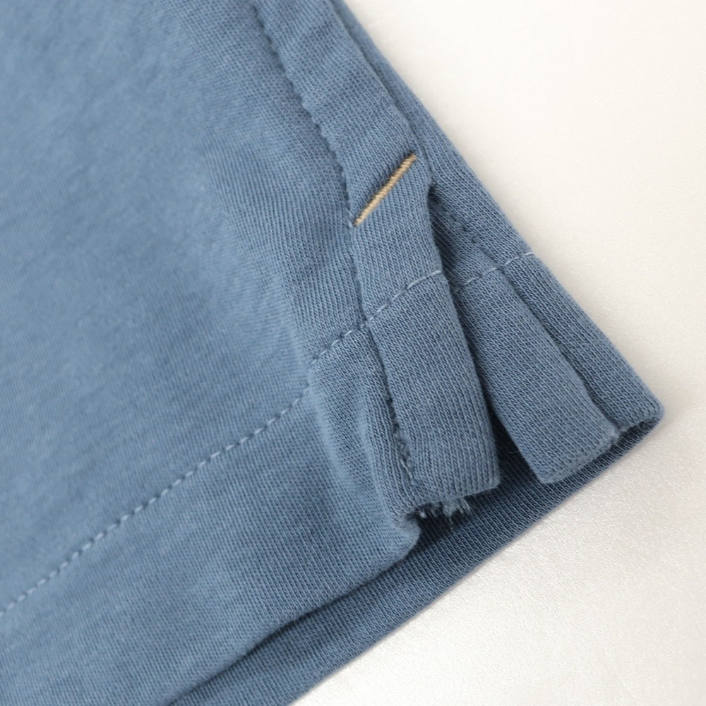 【中古】バナナリパブリック Banana Republic コットン 半袖ポロシャツ ダスティブルー【 L 】【 状態ランクB 】【 メンズ 】