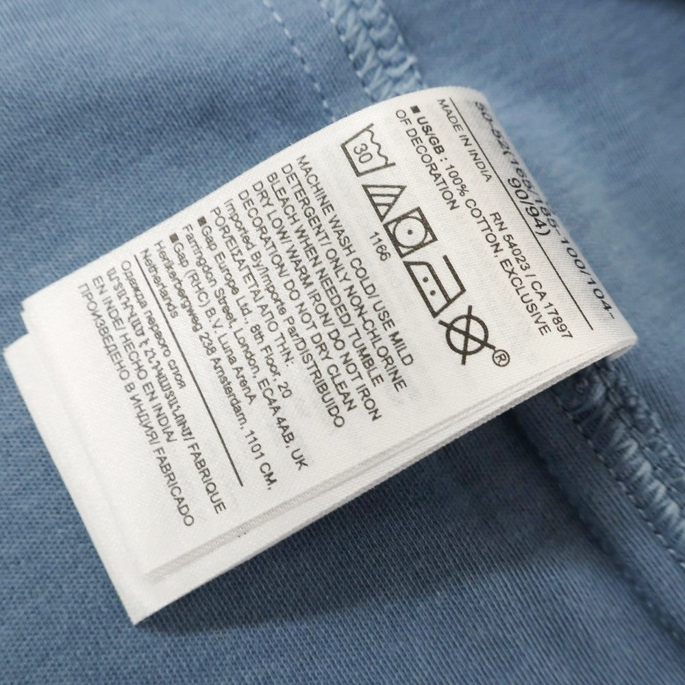 【中古】バナナリパブリック Banana Republic コットン 半袖ポロシャツ ダスティブルー【 L 】【 状態ランクB 】【 メンズ 】