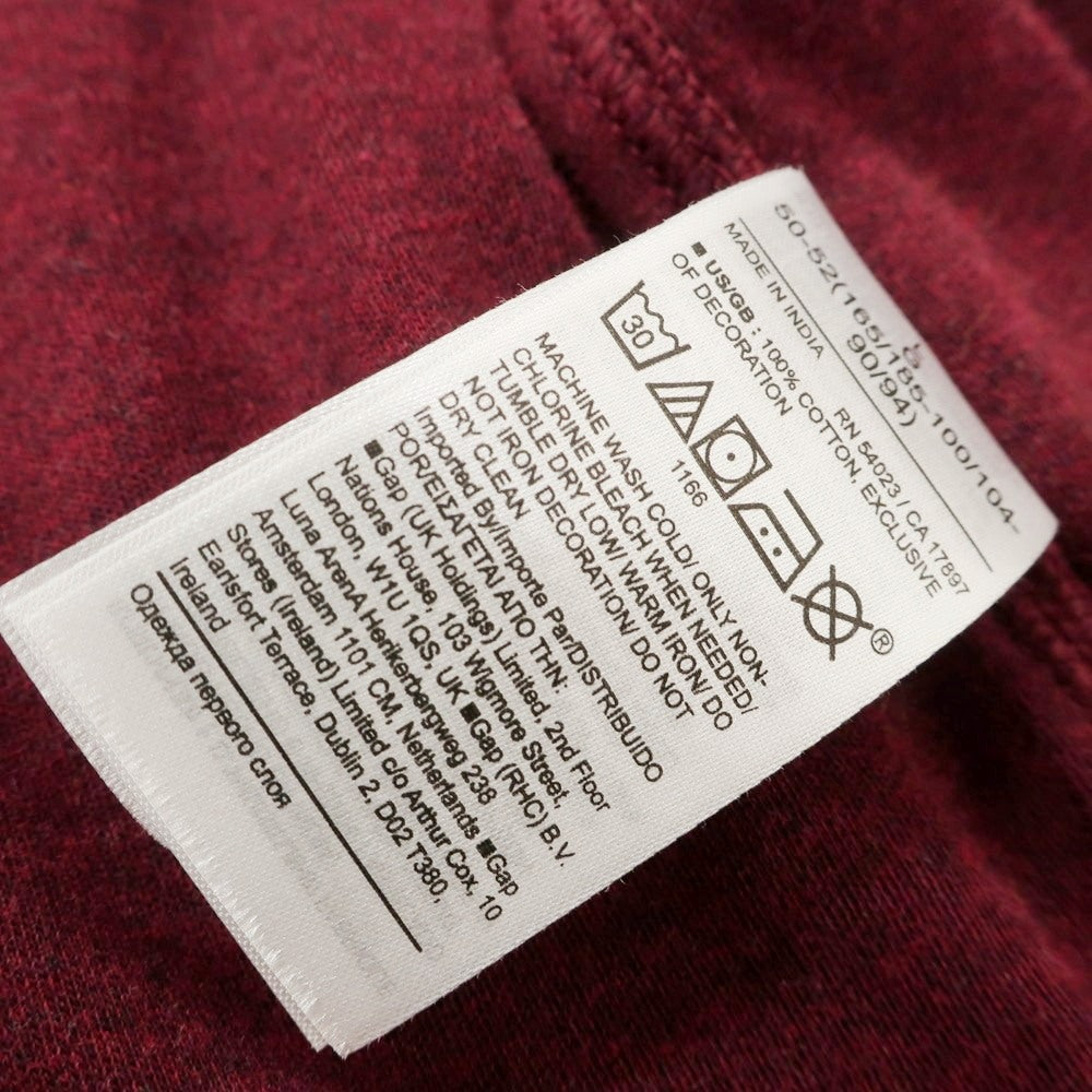 【中古】バナナリパブリック Banana Republic コットン 半袖ポロシャツ ボルドー【 L 】【 状態ランクB 】【 メンズ 】