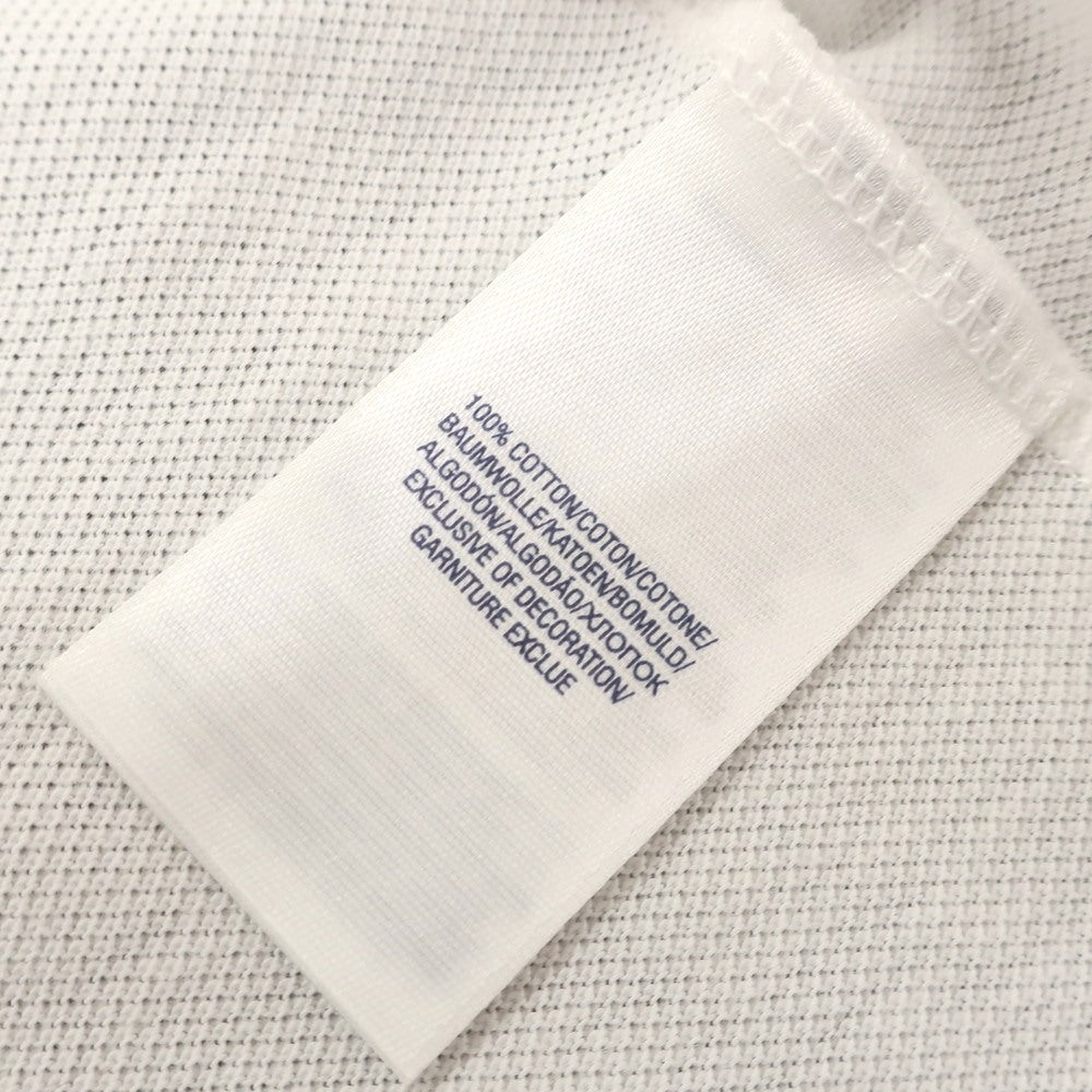 【中古】ポロ ラルフローレン Polo Ralph Lauren コットン 鹿の子 半袖ポロシャツ ホワイト【 XL(18-20) 】【 状態ランクA 】【 メンズ 】