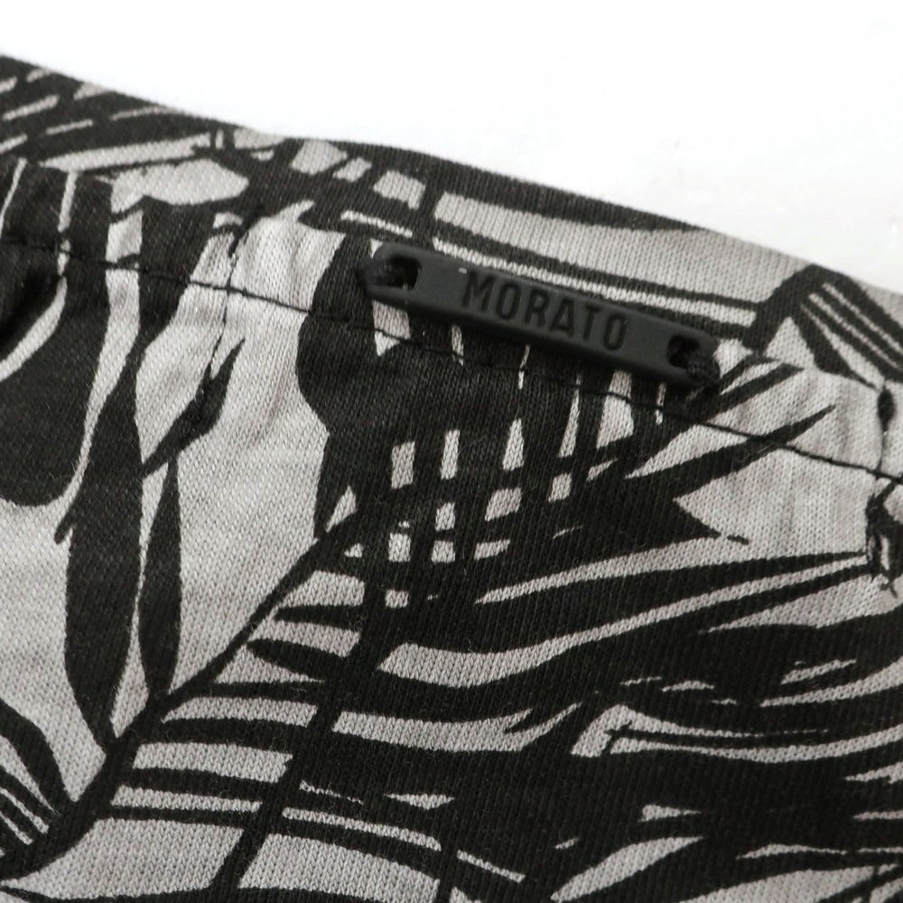 【中古】【未使用】アントニー モラート ANTONY MORATO コットン クルーネック 半袖Tシャツ グレーxブラック【 M 】【 状態ランクS 】【 メンズ 】