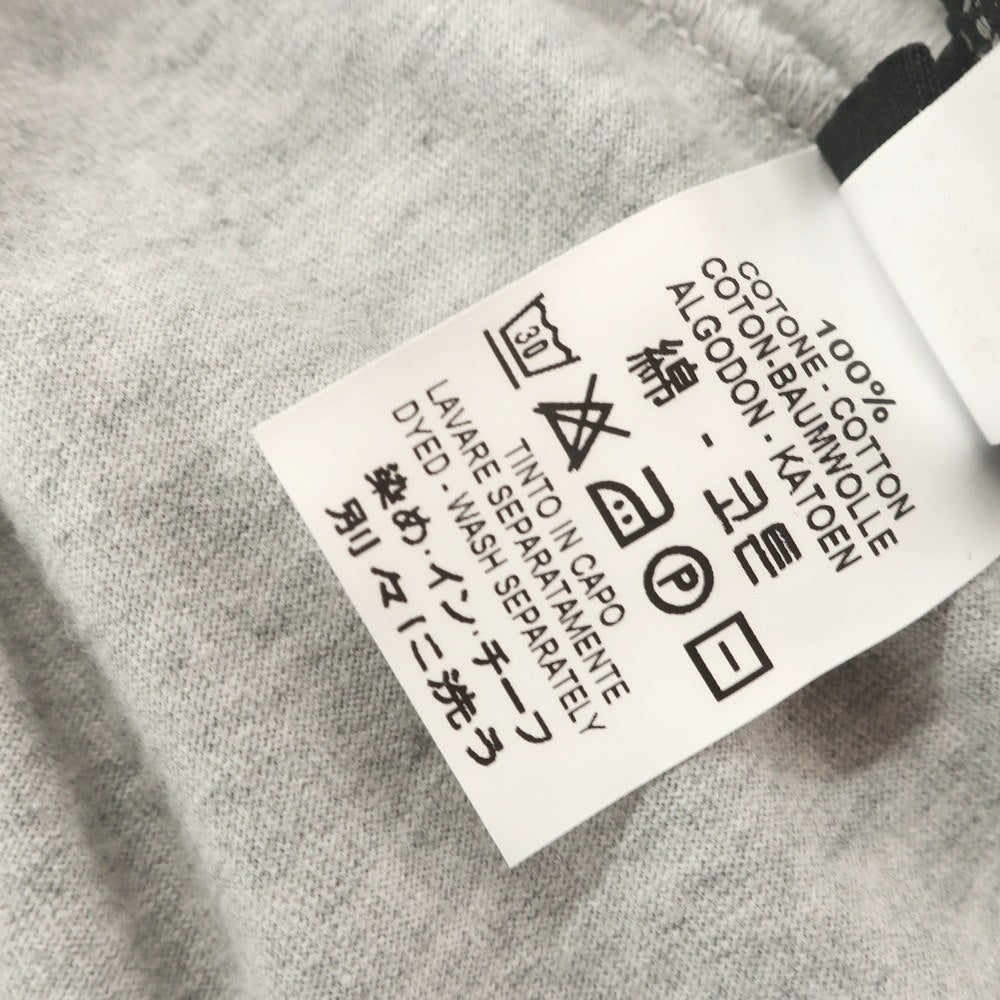 【中古】ハイドロゲン HYDROGEN コットン Vネック 半袖Tシャツ ライトグレー【 M 】【 状態ランクA 】【 メンズ 】