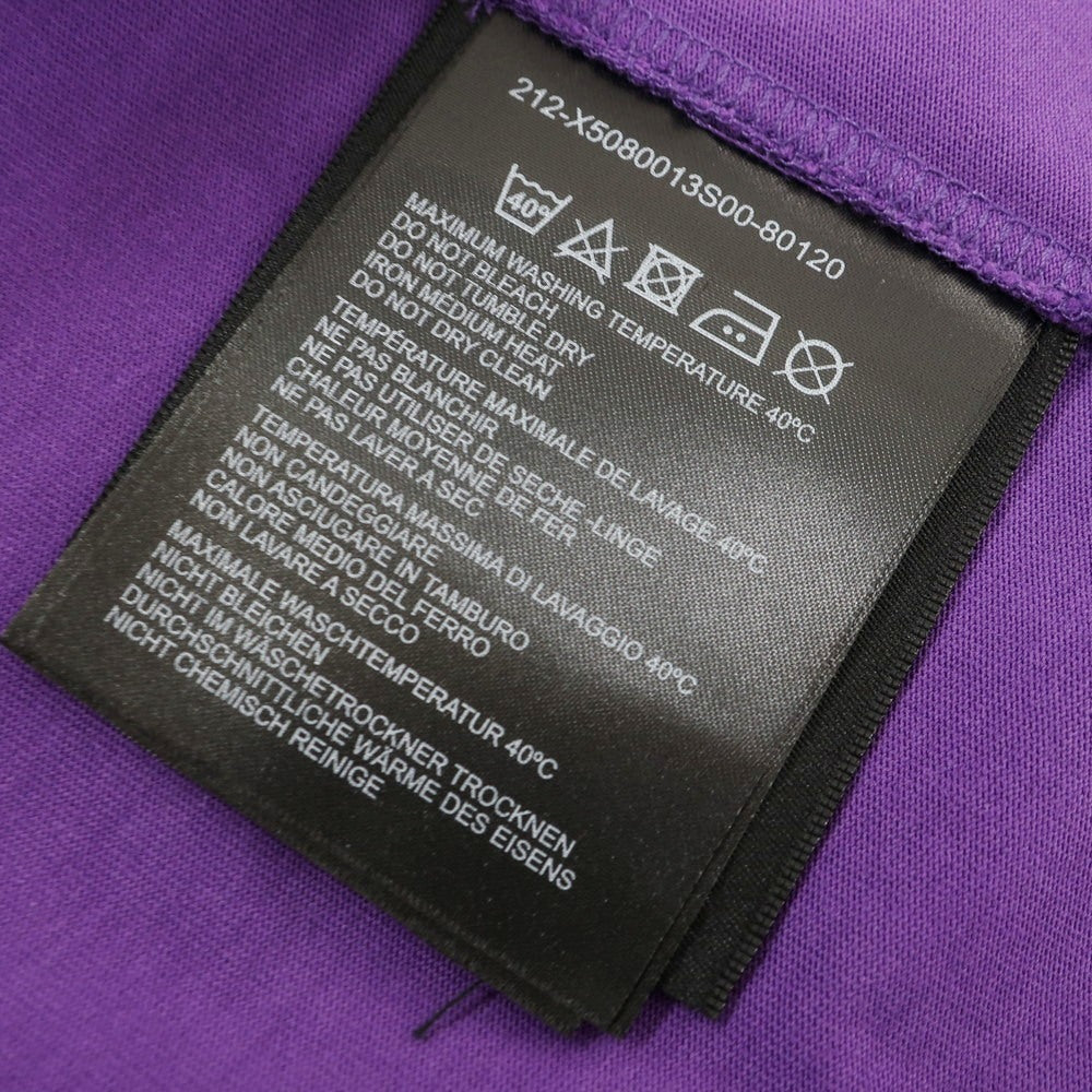 【中古】【未使用】デュベティカ DUVETICA コットン クルーネック 半袖Tシャツ パープル【 M 】【 状態ランクS 】【 メンズ 】