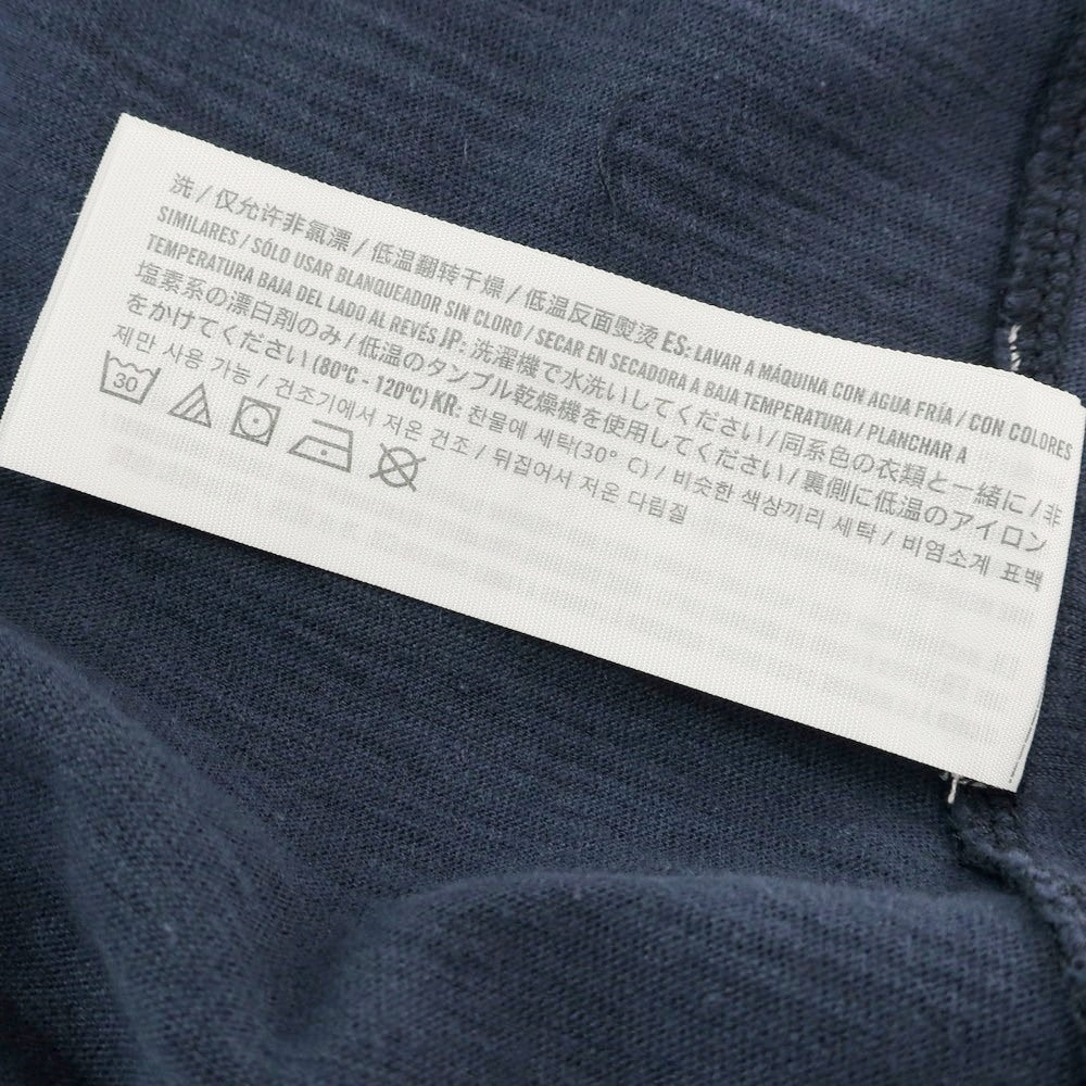 【中古】【未使用】アバクロンビー アンド フィッチ Abercrombie & Fitch コットン クルーネック 半袖Tシャツ ネイビー【 S 】【 状態ランクS 】【 メンズ 】