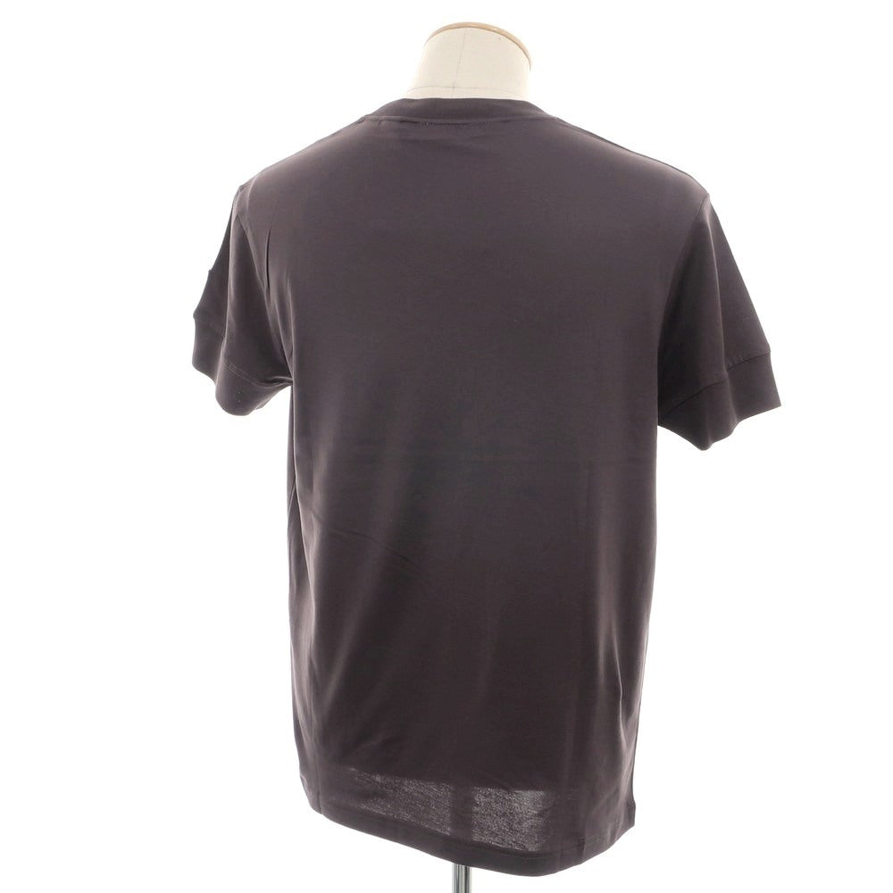 【中古】ロシニョール Rossignol コットン Vネック 半袖Tシャツ ダークグレー【 46 】【 状態ランクA 】【 メンズ 】