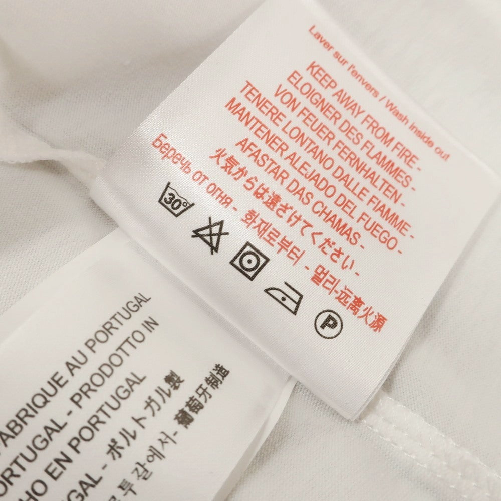【中古】ピレネックス Pyrenex ストレッチ コットン クルーネック 半袖Tシャツ ホワイト【 L 】【 状態ランクA 】【 メンズ 】