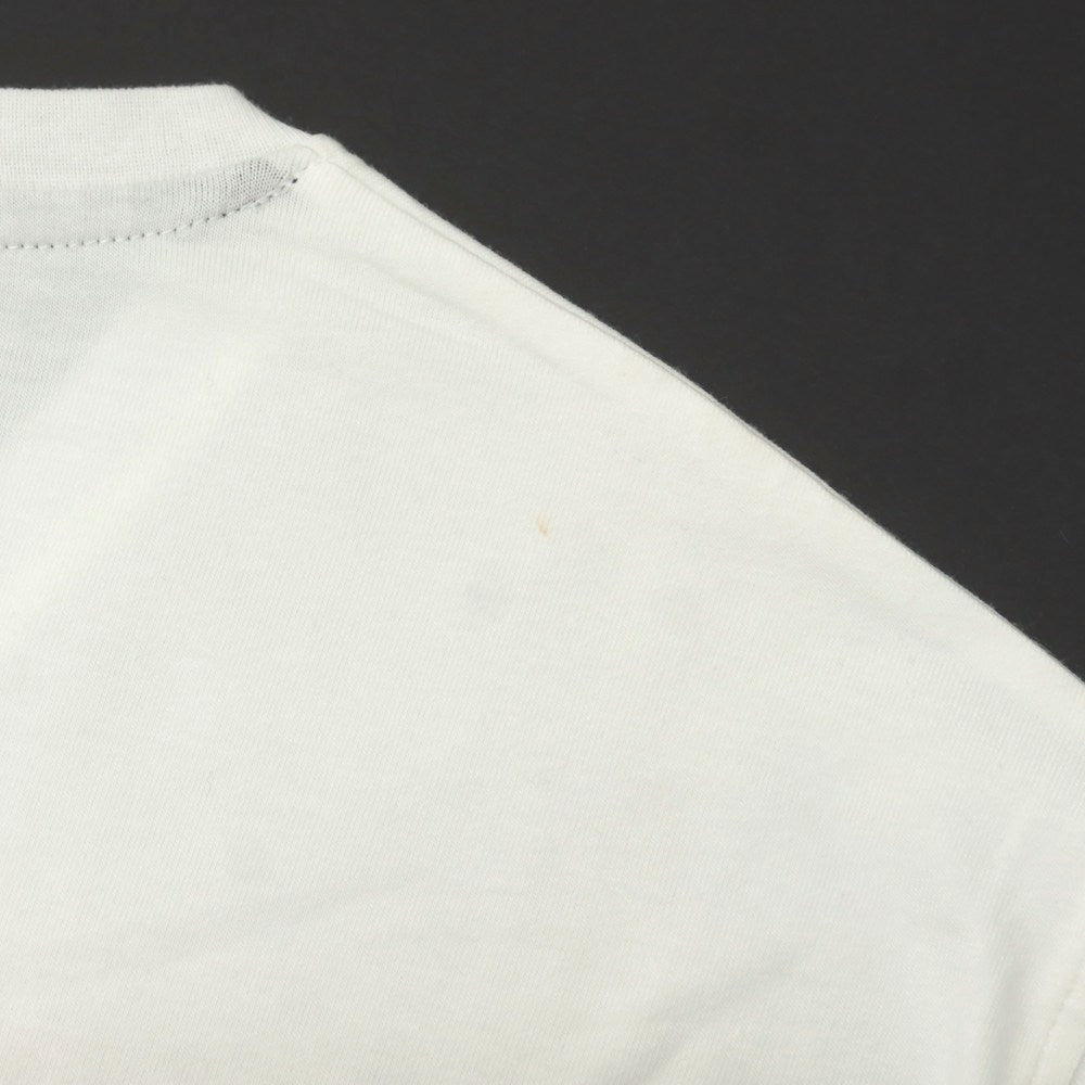 【中古】ピレネックス Pyrenex ストレッチ コットン クルーネック 半袖Tシャツ ホワイト【 L 】【 状態ランクA 】【 メンズ 】