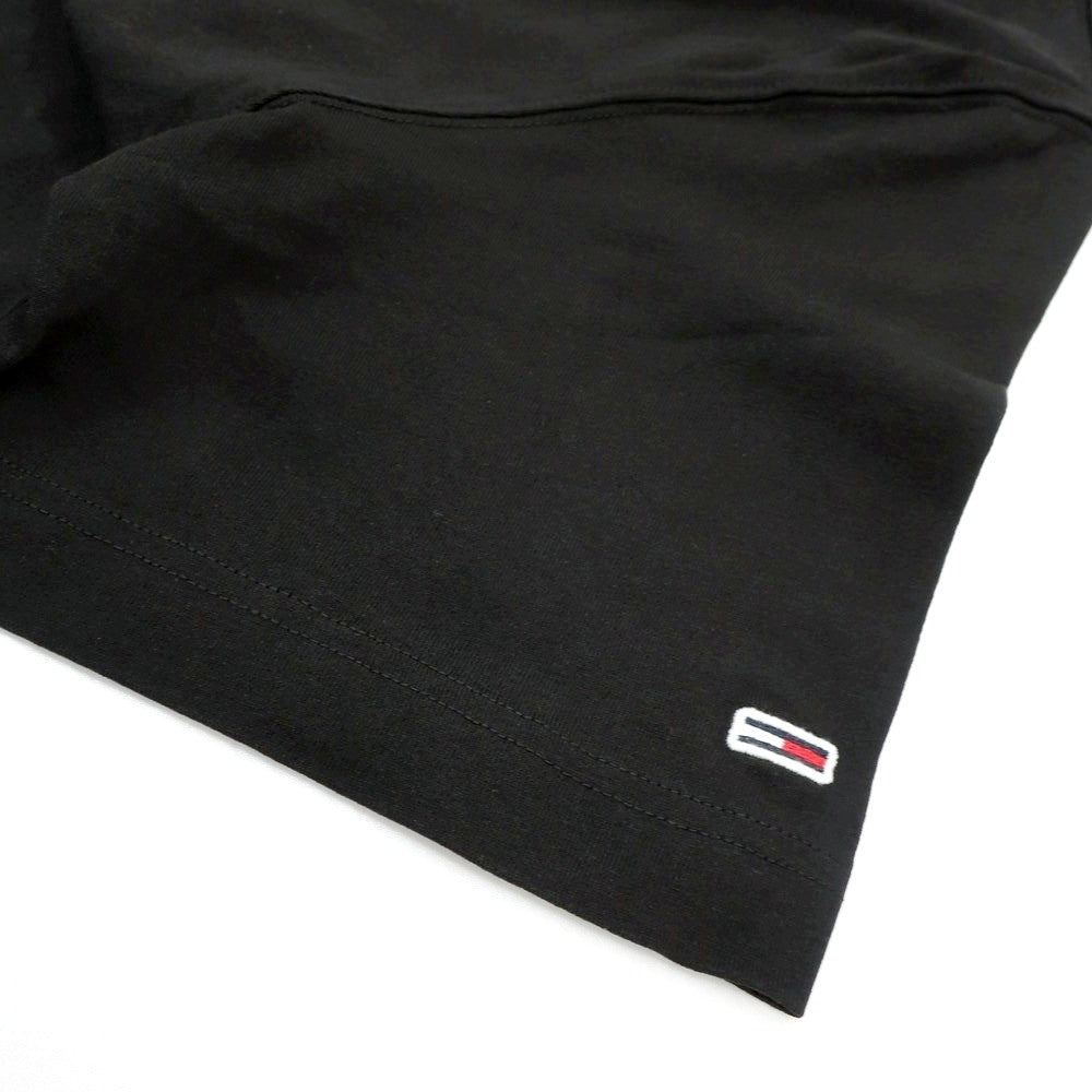 【中古】【未使用】トミー TOMMY コットン クルーネック 半袖Tシャツ ブラック【 S 】【 状態ランクS 】【 メンズ 】