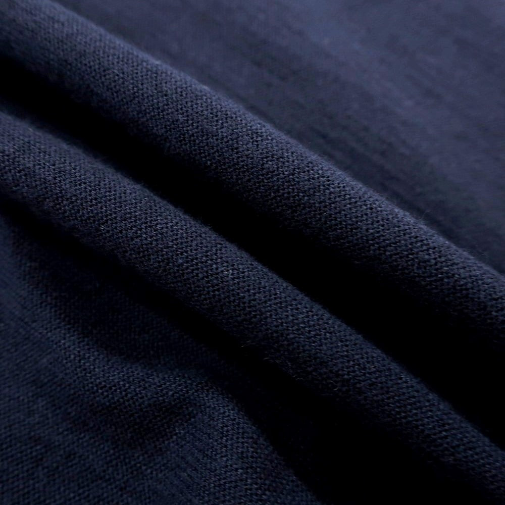 【中古】【未使用】ヒューゴボス HUGO BOSS コットン クルーネック ポケット 半袖Tシャツ ネイビー【 M 】【 状態ランクS 】【 メンズ 】
