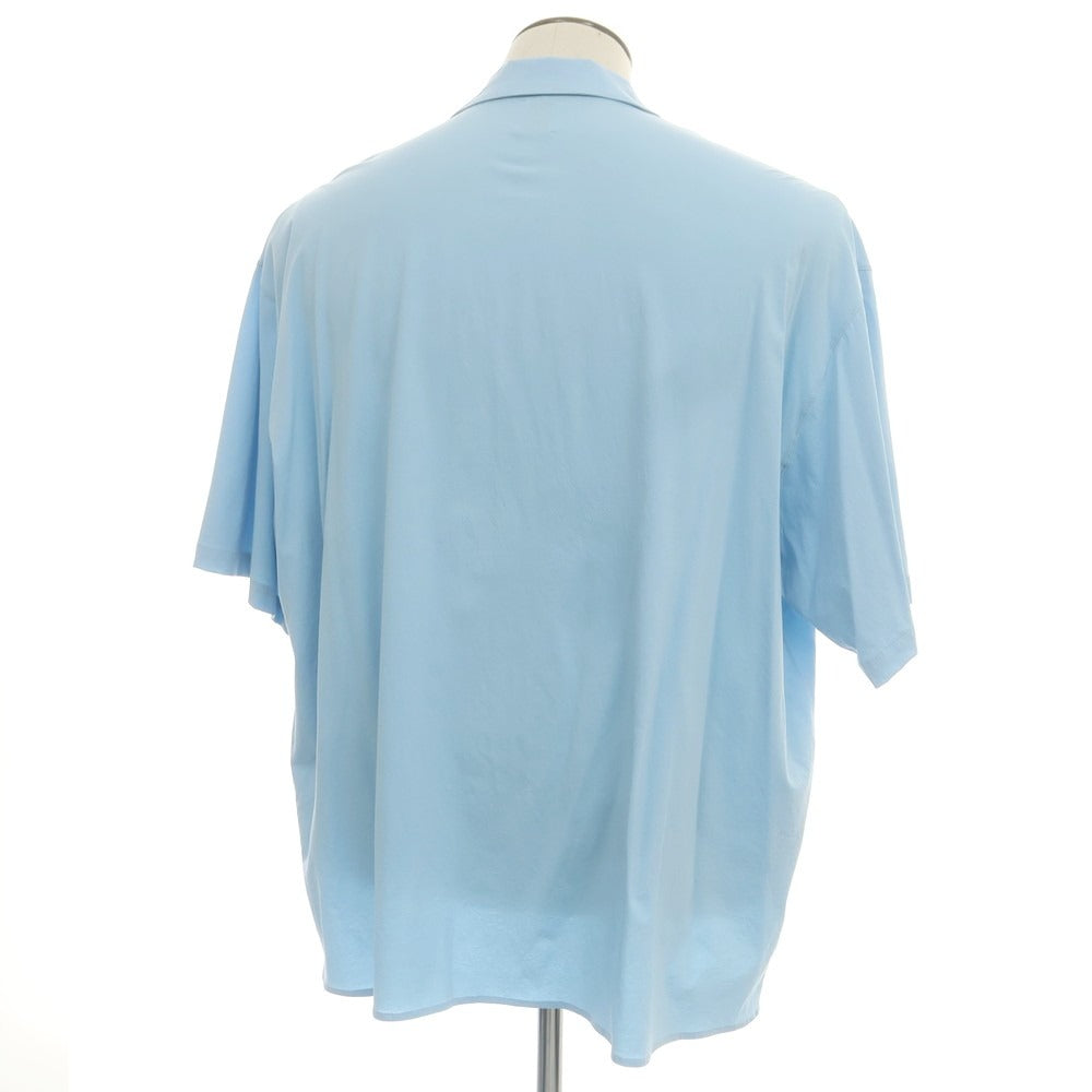 【中古】グッド ピープル グッド ステッチング グッド プロダクト GOOD PEOPLE GOOD STITCHING GOOD PRODUCT 2025年春夏 コットン系 オープンカラー 半袖シャツ ライトブルー【 表記なし(L位) 】【 状態ランクB 】【 メンズ 】