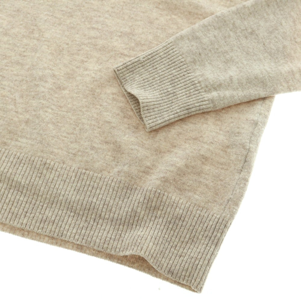 【中古】トゥモローランド TOMORROWLAND ハイゲージ ウール ショールカラー プルオーバーニット ベージュ【 M 】【 状態ランクC 】【 メンズ 】