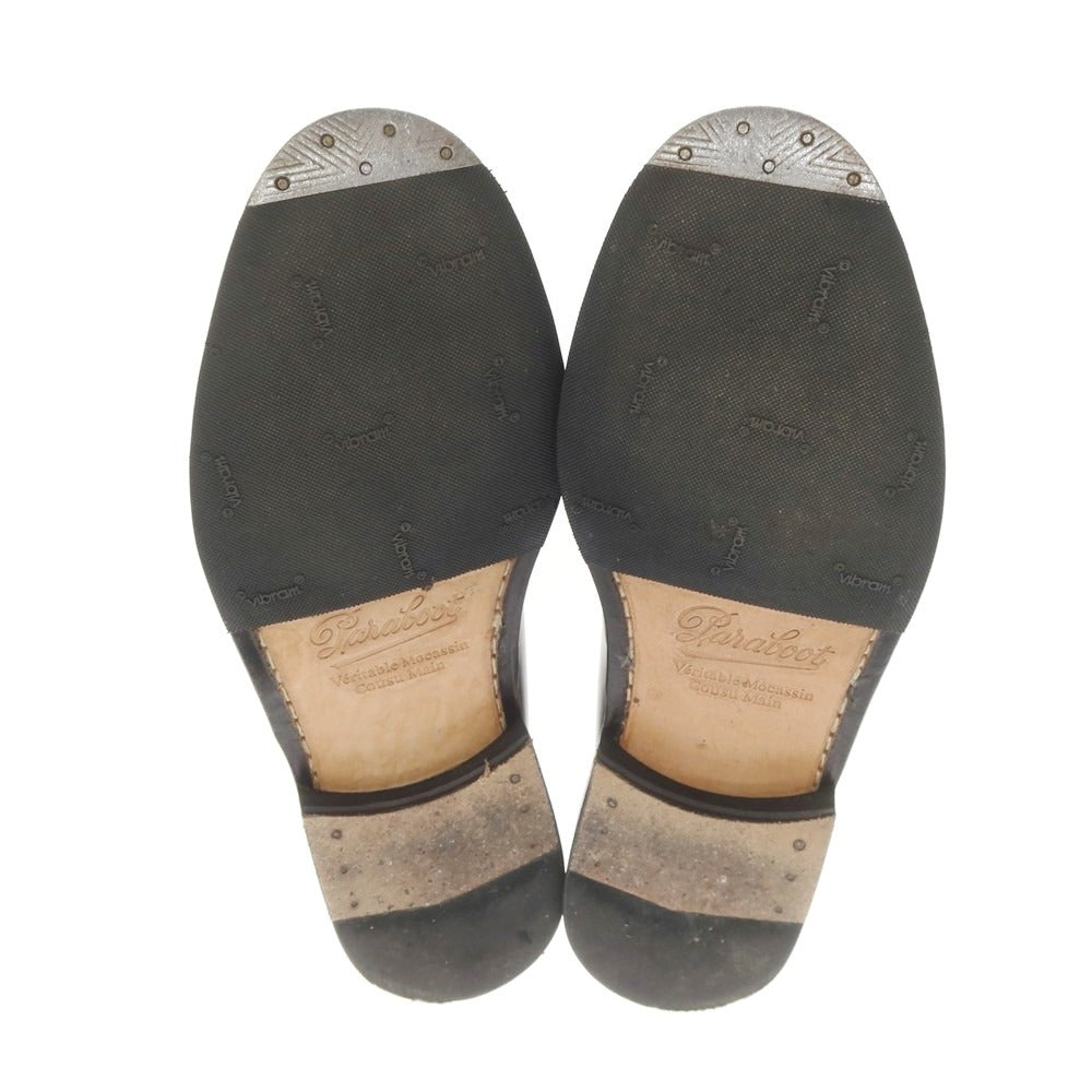 【中古】パラブーツ Paraboot PRINCETON コインローファー ブラウン【 6 】【 状態ランクB 】【 メンズ 】