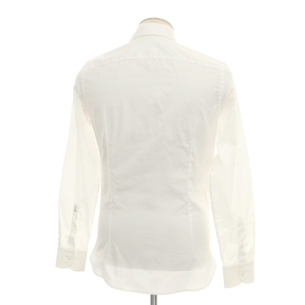 【中古】ギローバー GUY ROVER コットン ホリゾンタルカラー ドレスシャツ ホワイト【 36 】【 状態ランクB 】【 メンズ 】