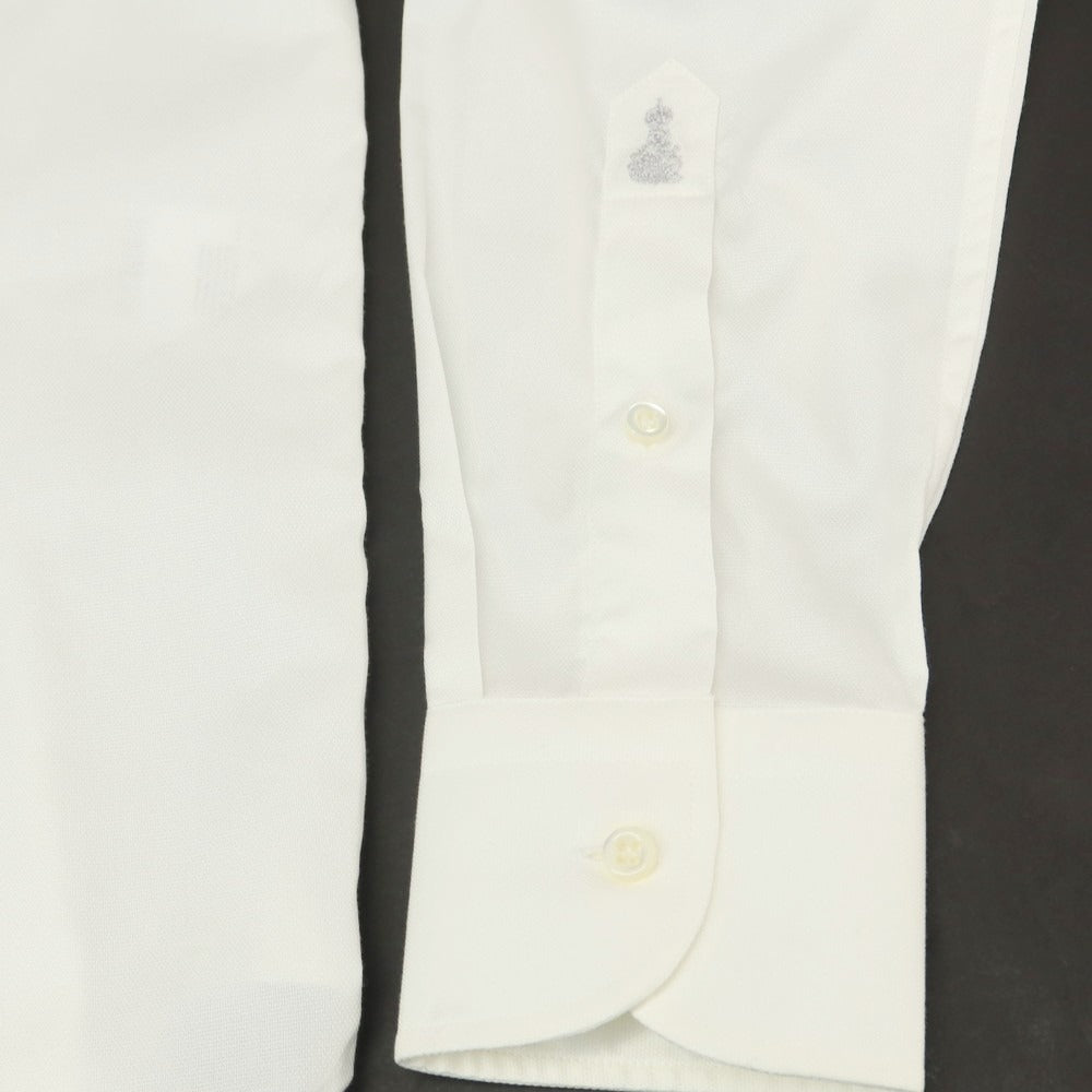 【中古】ギローバー GUY ROVER コットン ホリゾンタルカラー ドレスシャツ ホワイト【 36 】【 状態ランクB 】【 メンズ 】