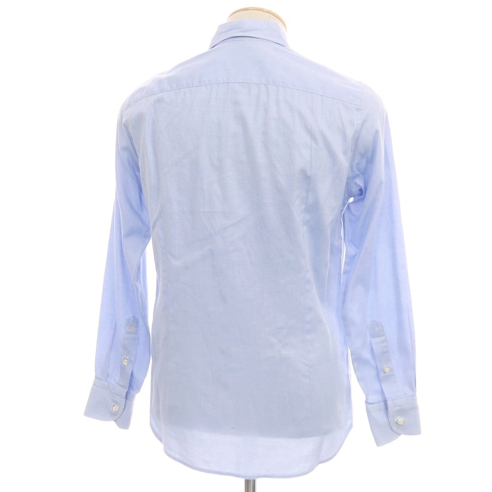 【中古】ギローバー GUY ROVER コットン ホリゾンタルカラー ドレスシャツ ブルー【 XS 】【 状態ランクB 】【 メンズ 】