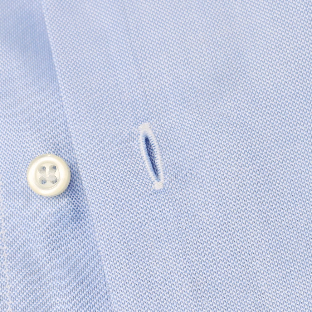 【中古】ギローバー GUY ROVER コットン ホリゾンタルカラー ドレスシャツ ブルー【 XS 】【 状態ランクB 】【 メンズ 】