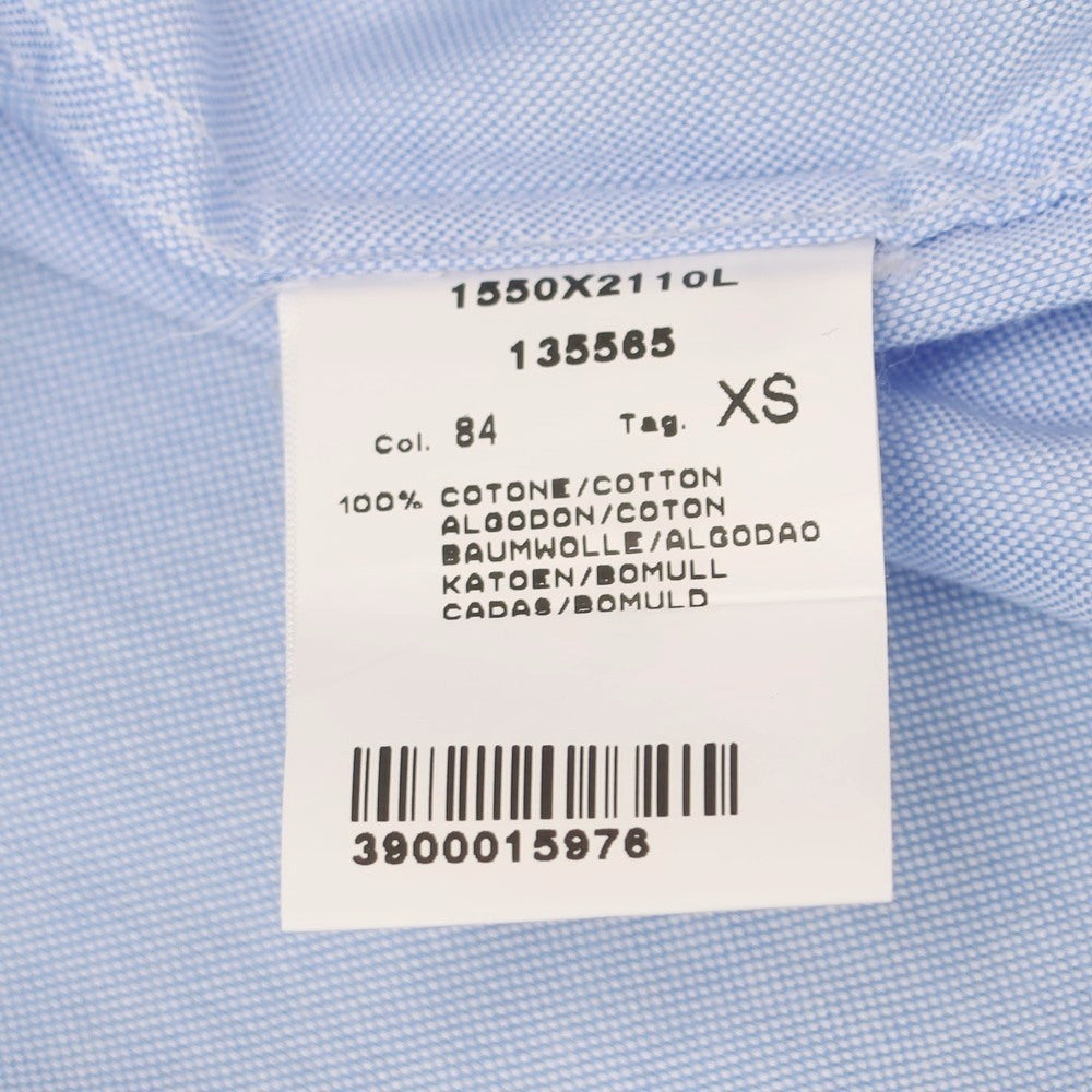 【中古】ギローバー GUY ROVER コットン ホリゾンタルカラー ドレスシャツ ブルー【 XS 】【 状態ランクB 】【 メンズ 】