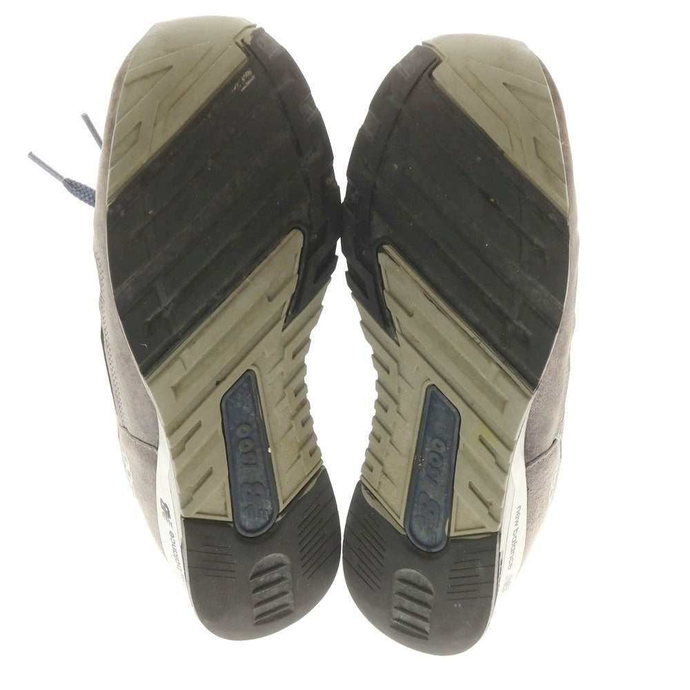 【中古】ニューバランス NEW BALANCE M1500BN スニーカー グレー系xネイビー【 US8 】【 状態ランクC 】【 メンズ 】