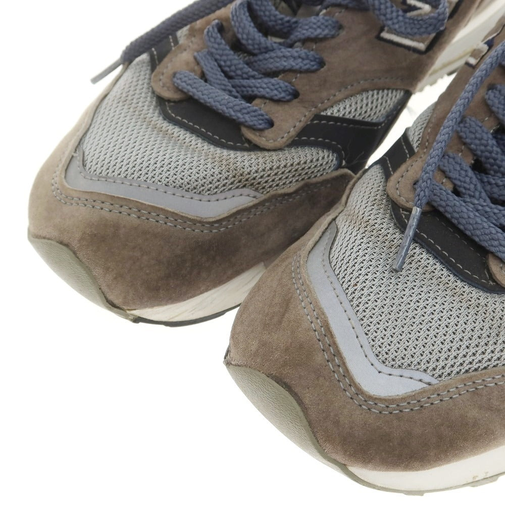 【中古】ニューバランス NEW BALANCE M1500BN スニーカー グレー系xネイビー【 US8 】【 状態ランクC 】【 メンズ 】