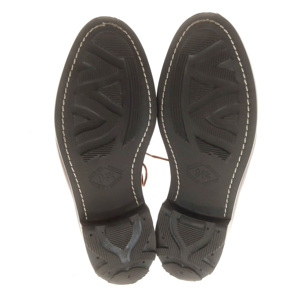【中古】パラブーツ Paraboot AVIGNON ドレスシューズ ブラウン【 8 】【 状態ランクC 】【 メンズ 】