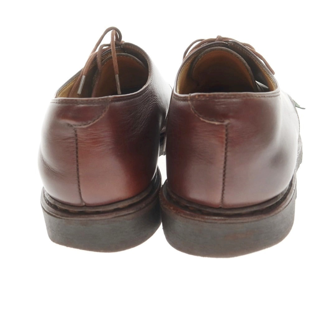 【中古】パラブーツ Paraboot ARLES プレーントゥ ドレスシューズ ダークブラウン【 8 】【 状態ランクB 】【 メンズ 】