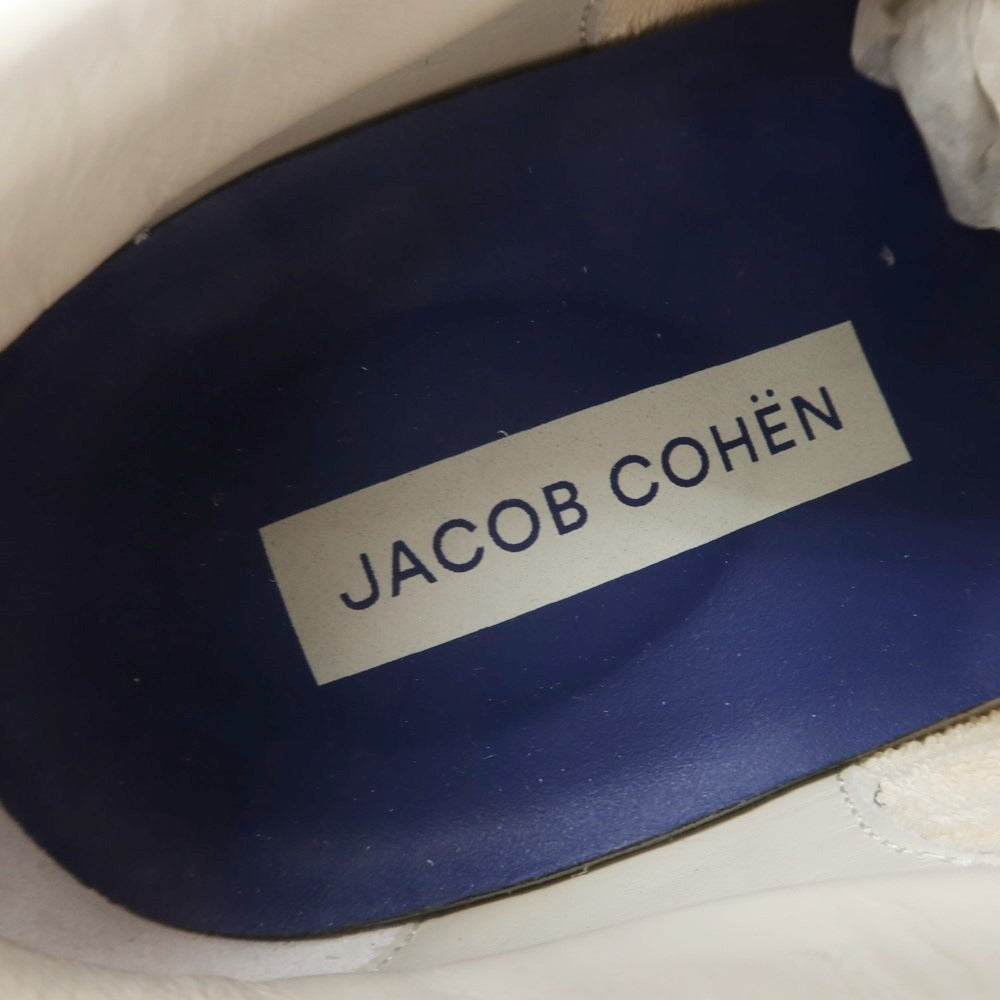 【新品】ヤコブコーエン JACOB COHEN SHOOTER スニーカー ホワイト【 41 】【 状態ランクN 】【 メンズ 】