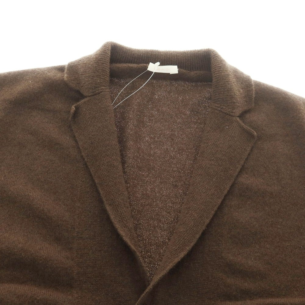 【中古】コモリ COMOLI カシミヤ ジャケット型 カーディガン ブラウン【 2 】【 状態ランクB 】【 メンズ 】