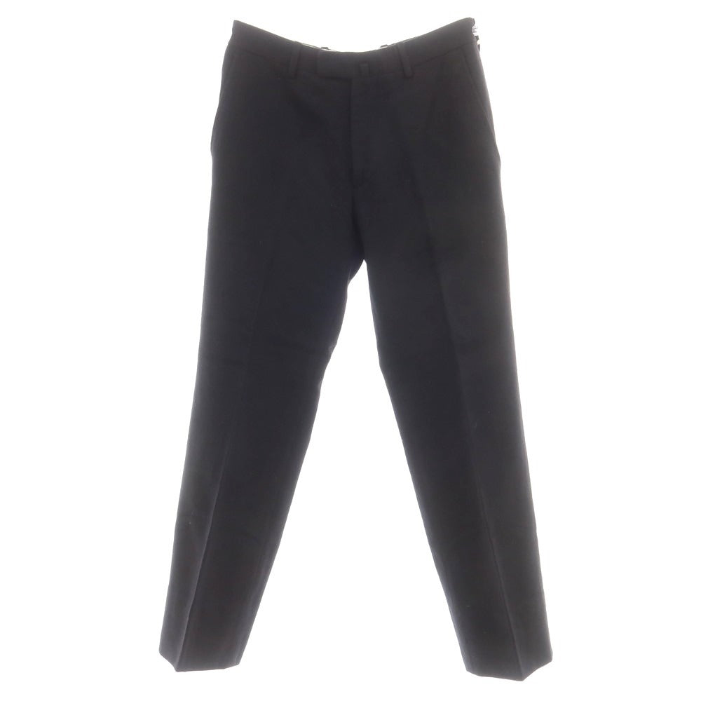 【中古】ベルナール ザンス BERNARD ZINS ウール ドレススラックスパンツ ブラック【 38 】【 状態ランクC 】【 メンズ 】
