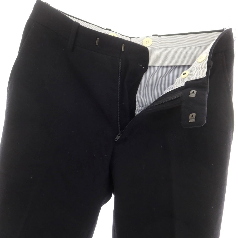 【中古】ベルナール ザンス BERNARD ZINS ウール ドレススラックスパンツ ブラック【 38 】【 状態ランクC 】【 メンズ 】